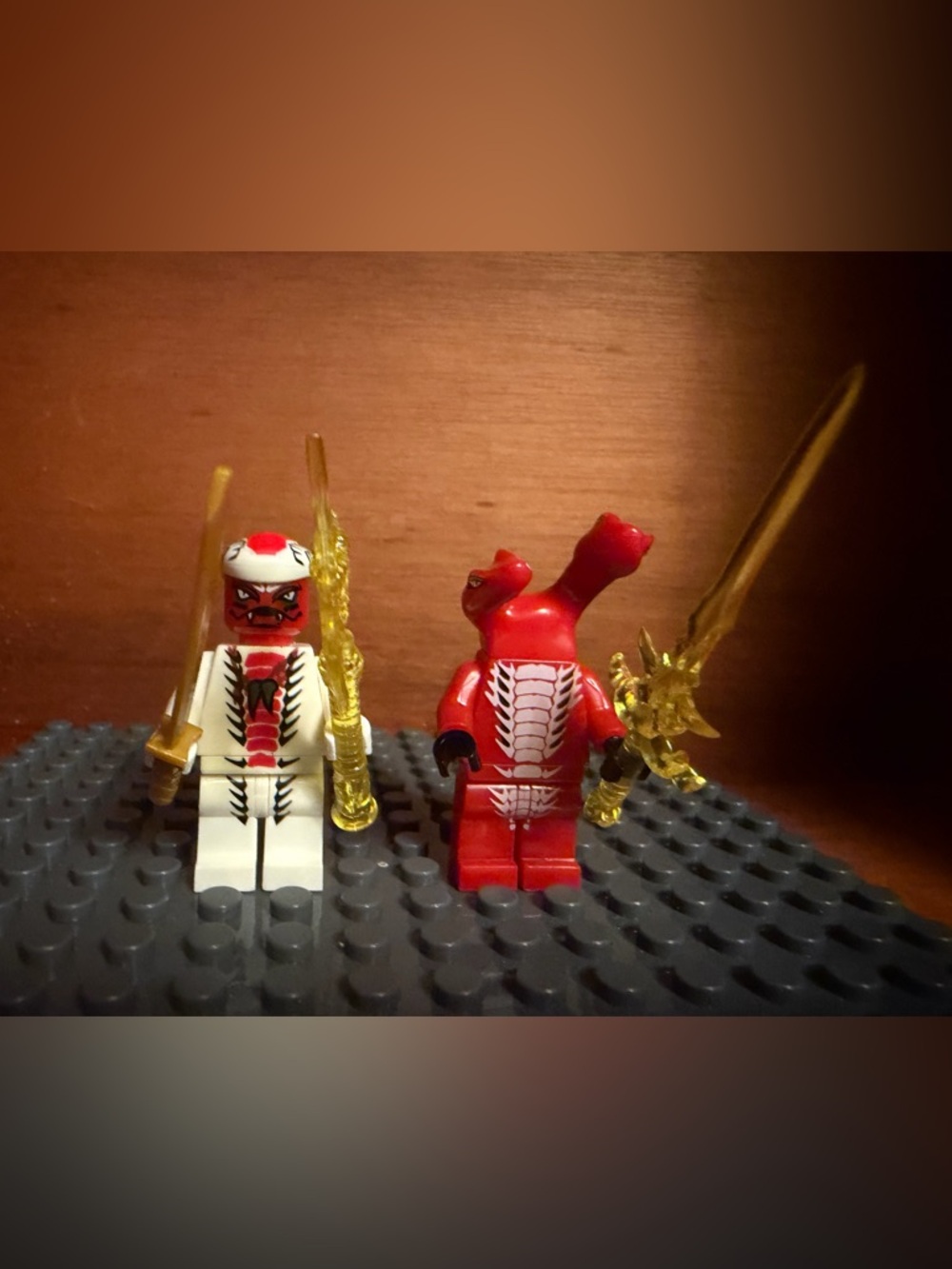 Snappa and Fangdam Ninjago Minifigures